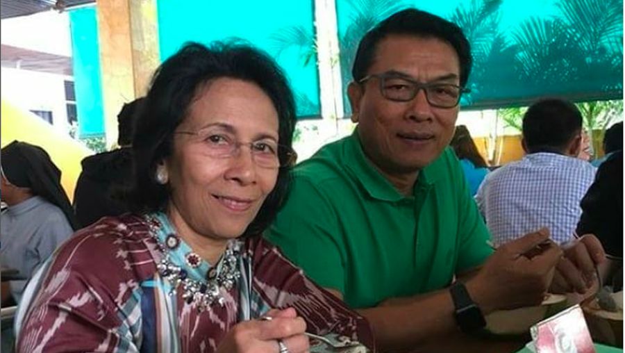 Moeldoko dan istri