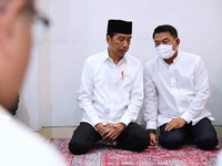 Presiden Jokowi Lepas Keberangkatan Jenazah Istri Moeldoko