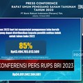 BRI Bagi Dividen 85%, Pemegang Saham Dapat Rp 43,5 Triliun
