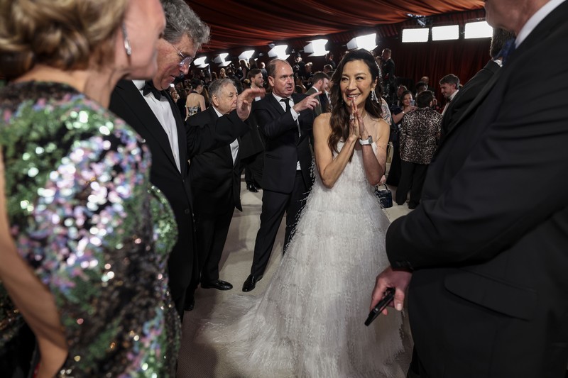 Michelle Yeoh, pemenang penghargaan Aktris Terbaik dalam Peran Utama untuk 