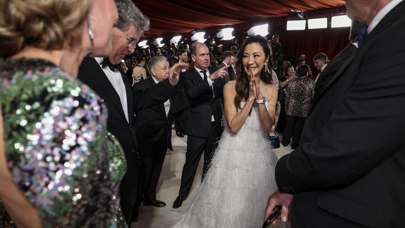 Michelle Yeoh, pemenang penghargaan Aktris Terbaik dalam Peran Utama untuk 