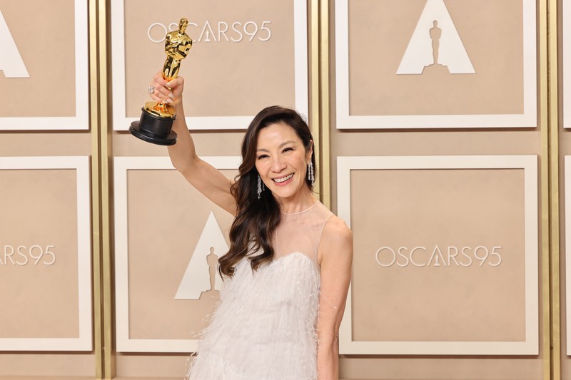 Michelle Yeoh, pemenang penghargaan Aktris Terbaik dalam Peran Utama untuk 