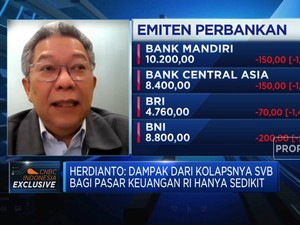 Krisis Bank Raksasa AS, Perbankan hingga IHSG & Rupiah Aman?