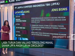 Laba Anjlok & Valuasi Mahal, Saham Japfa Layak Koleksi?