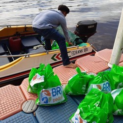 BRI Salurkan Bantuan ke Beberapa Wilayah Terdampak Banjir