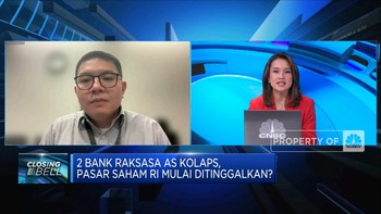 2 Bank Raksasa AS Bankrut, Pasar Saham RI Mulai Ditinggalkan?