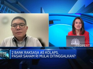 2 Bank Raksasa AS Bankrut, Pasar Saham RI Mulai Ditinggalkan?