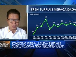 Harga Komoditas Melemah, Surplus Dagang RI Februari Susut?