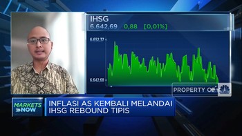 Video: Inflasi AS Melandai, IHSG Sesi I Menguat Tipis