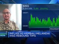 Video: Inflasi AS Melandai, IHSG Sesi I Menguat Tipis