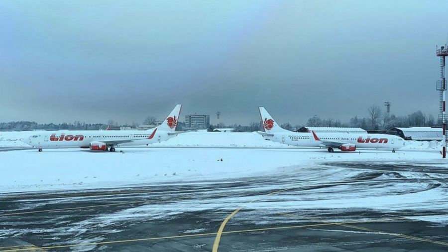 Lion Air di Rusia (Twitter)