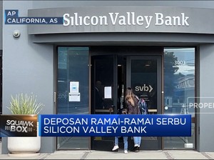 Video: SVB Kolaps, Nasabah Ramai-Ramai Tarik Uang