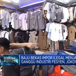 Baju Bekas Impor Ilegal Menjamur Ganggu Industri Fesyen