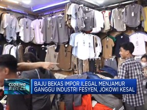 Baju Bekas Impor Ilegal Menjamur Ganggu Industri Fesyen