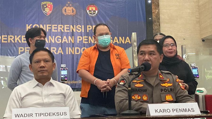 Henry Surya ditangkap Polisi, dok Bareskrim Polri. (Dok. Bareskrim Polri)
