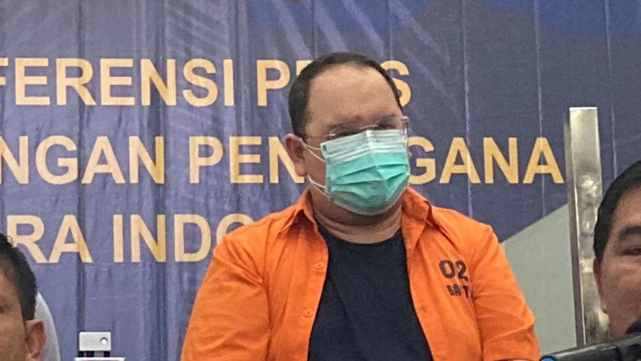 Henry Surya ditangkap Polisi, dok Bareskrim Polri. (Dok. Bareskrim Polri)