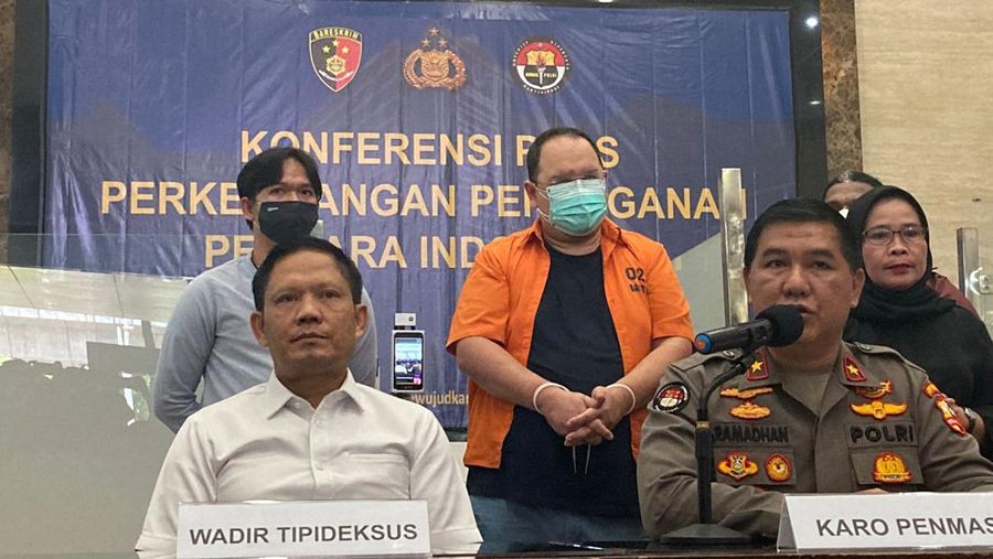 Henry Surya ditangkap Polisi, dok Bareskrim Polri. (Dok. Bareskrim Polri)