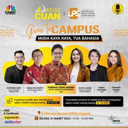 Muda Kaya Raya, Tua Bahagia! Yuk Ikuti Kelas Cuan Bersama LPS