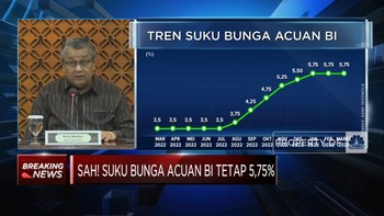 Video: Lagi! BI Tahan Suku Bunga Acuan di 5,75%
