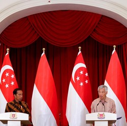 Akrabnya Jokowi dengan PM Singapura, Begini Penampakannya