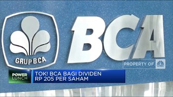 Video: Tok! BCA Bagi Dividen Rp 205 per Saham