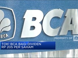 Video: Tok! BCA Bagi Dividen Rp 205 per Saham