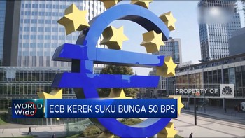 Video: ECB Kerek Suku Bunga 50 Bps Menjadi 3,5%