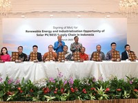 Terkuak! Adaro-Medco-TBS Garap Industri Panel Surya