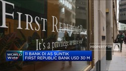Terancam Kolaps, 11 Bank Suntik Dana Ke First Republic Bank