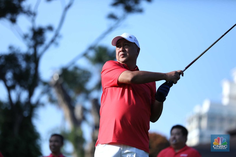 Masih menjadi salah satu rangkaian edisi Economic Outlook, CNBC Indonesia menggelar event golf bertajuk CNBC Indonesia Golf Economic Outlook Edition yang diselenggarakan pada Sabtu, (18/3) di Pondok Indah Golf. (CNBC Indonesia/Tri Susilo)
