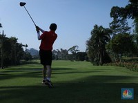 Intip Keseruan CNBC Indonesia Golf Economic Outlook Edition