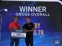 Ini Para Pemenang Turnamen Golf CNBC Indonesia 2023