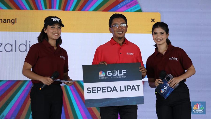 Masih menjadi salah satu rangkaian edisi Economic Outlook, CNBC Indonesia menggelar event golf bertajuk CNBC Indonesia Golf Economic Outlook Edition yang diselenggarakan pada Sabtu, (18/3) di Pondok Indah Golf. (CNBC Indonesia/ Muhammad Sabki)