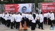 Potret Ribuan Kades Geruduk GBK Minta Dana Desa Naik 10%