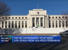 Ada Krisis Bank, The Fed Diprediksi Tetap Kerek Suku Bunga