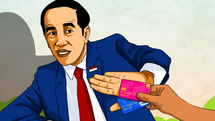 Asal Usul Jokowi Ogah RI Pakai Visa & Mastercard Asal Usul Jokowi Ogah RI Pakai Visa & Mastercard