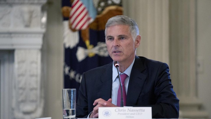 Chris Nassetta (Bloomberg via Getty Images/Bloomberg) Chris Nassetta (Bloomberg via Getty Images/Bloomberg)