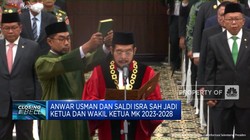 Anwar Usman Sah Jadi Ketua MK Periode 2023-2028