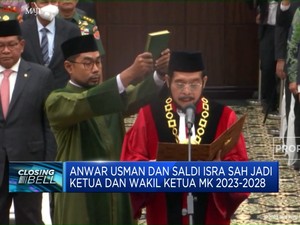 Anwar Usman Sah Jadi Ketua MK Periode 2023-2028