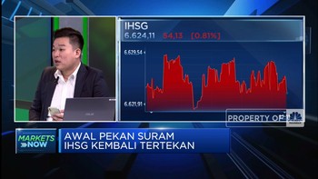 Dibayangi Krisis Keuangan AS, IHSG Terjebak di Zona Merah
