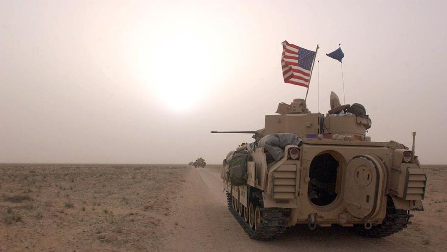 Ilustrasi foto cover ²©²ÊÍøÕ¾ Insight On This Day 20 tahun serangan AS ke Irak