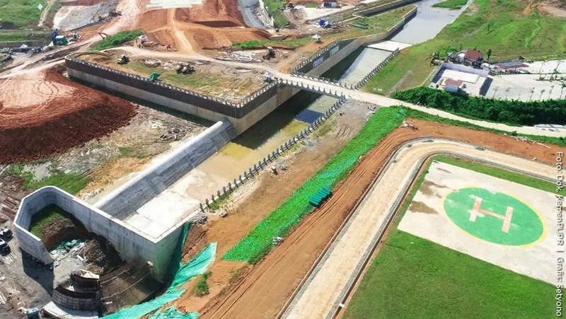 Kementerian PUPR selesaikan Bendungan Sepaku Semoi dan Intake Sepaku di 2023. (Dok: Kementerian PUPR)