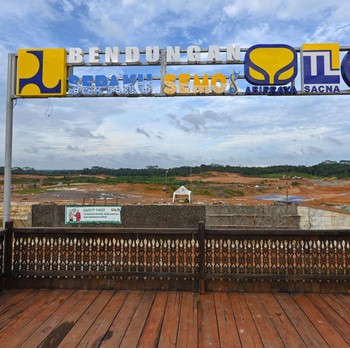 Penampakan Megah Proyek Anti Banjir Andalan Jokowi di IKN Rp 836 M