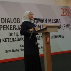 Menaker Beri 7 Pesan 'Cinta' Untuk Pekerja Migran di Malaysia