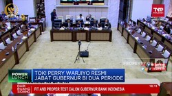 Tok! Perry Warjiyo Resmi Jabat Gubernur BI Dua Periode