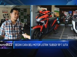 Begini Cara Beli Motor Listrik "Bantuan" 7 Juta