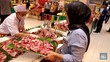 Gebrakan CT, Harga Daging 'Dibanting' Rp 104.000 di Transmart