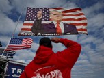 AS Ricuh, Trump Mau Ditangkap, Massa Pendukung Pasang Badan