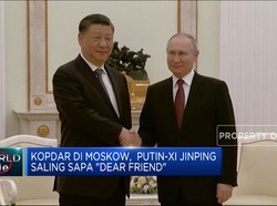 Video: "Kopdar", Putin-Xi Jinping Saling Sapa "Dear Friend"