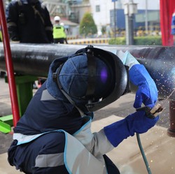 PGN Lakukan First Welding Pipa Gas Bumi ke FajarPaper